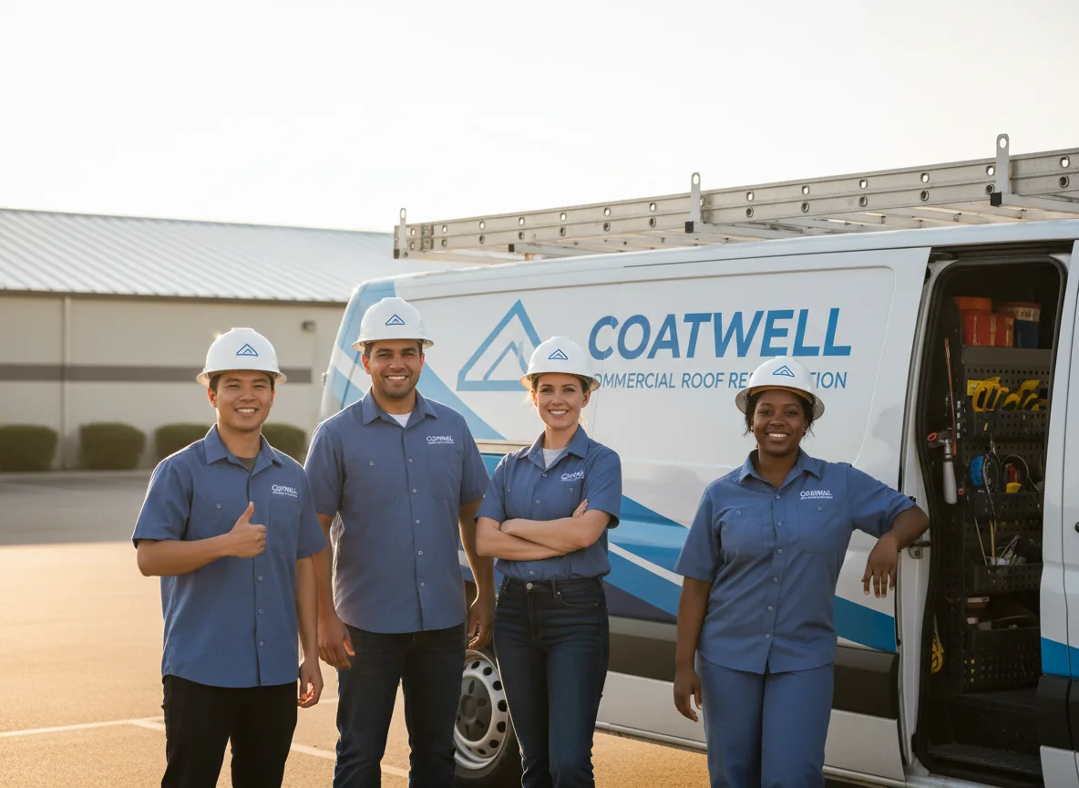 Commercial roof coating company in Auburn, IA
